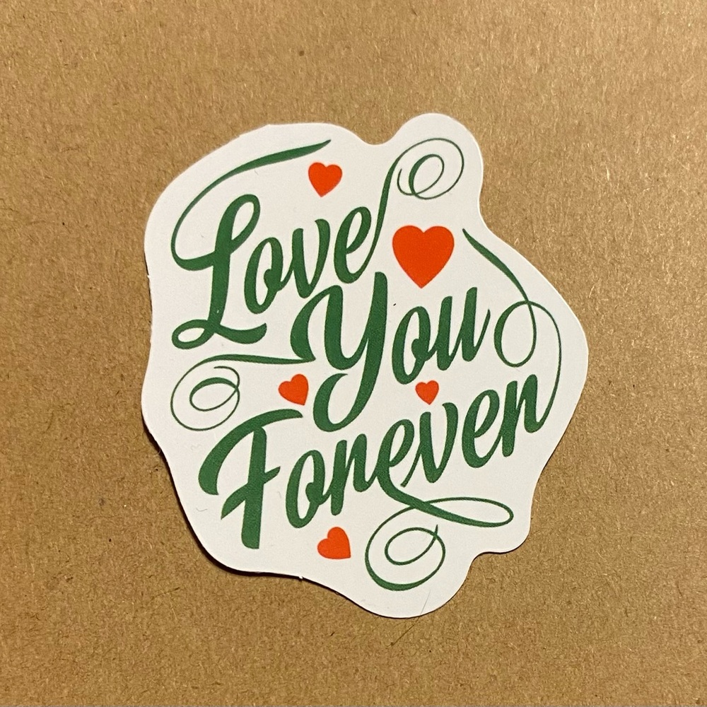 🌈20/$12🌈 Love Your Forever Sticker